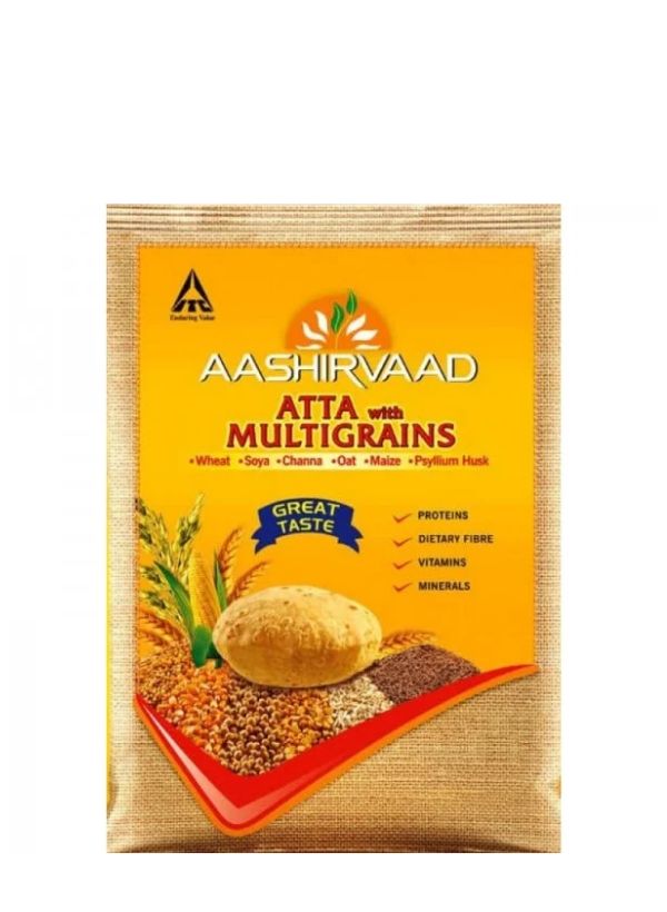 Aashirvaad Multigrains Atta 10kg – meergranen chapati meel kopen voor roti en Indiase gerechten bij Kesaristoko